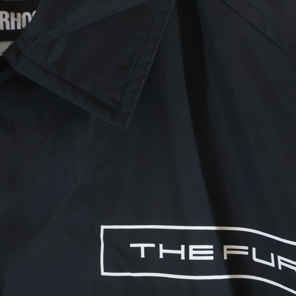 NEIGHBORHOOD(ネイバーフッド) 19AW ロゴプリント コーチジャケット 192TSNH-JKM09 ブラック