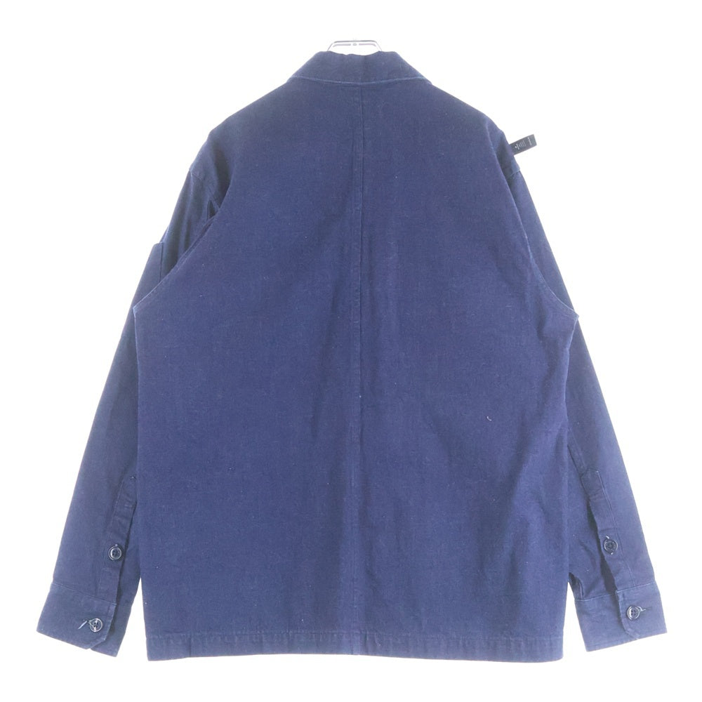 WTAPS(ダブルタップス) 17AW BUDS LS 03/SHIRT.COTTON.DENIM 172WVDT-SHM02 ロゴワッペン デニムシャツ インディゴ