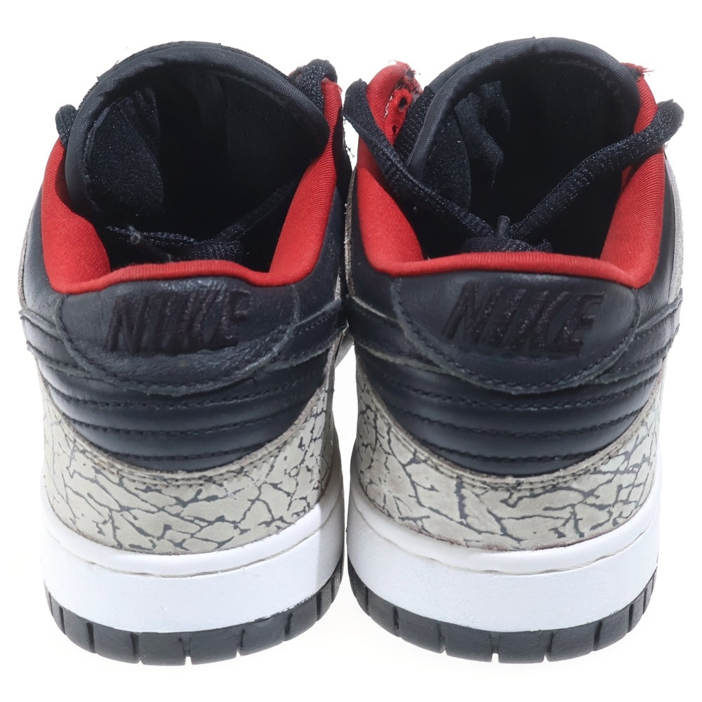 NIKE(ナイキ) 【観賞用】2002年 ×SUPREME SB Dunk Low 304292-131 ダンクロー ローカットスニーカー シューズ ブラック US9.5/27.5cm