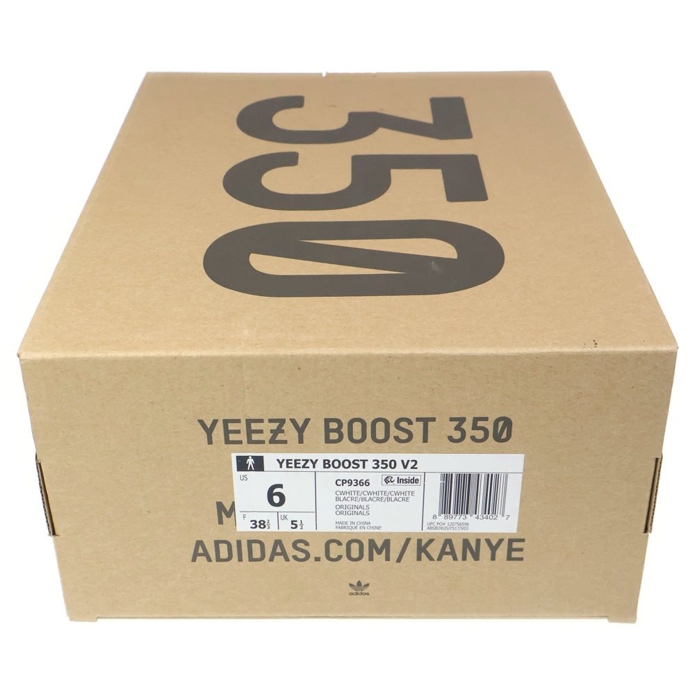 adidas(アディダス) YEEZY BOOST 350V2 CREAM WHITE CP9366 イージーブースト ローカットスニーカー ホワイト US6/24.0cm