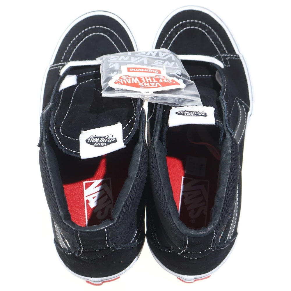 SUPREME(シュプリーム) ×Vans Fuck The World SK8-HI PRO バンズ ファック ザ ワールド ハイカットスニーカー ブラック US9.5/27.5cm VN0A45JDSY1