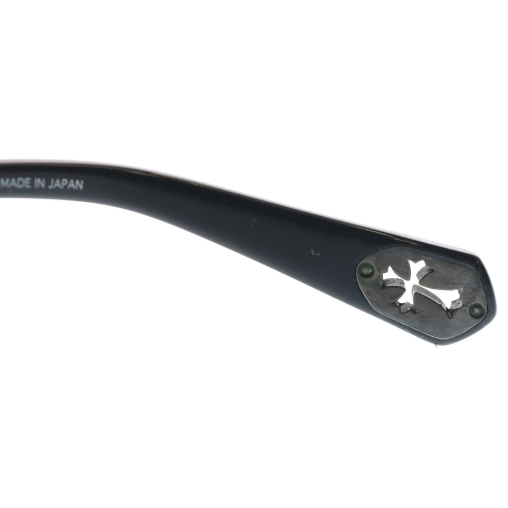 CHROME HEARTS(クロムハーツ) STONED DUGGER テンプル サングラス 眼鏡 アイウェア ブラック