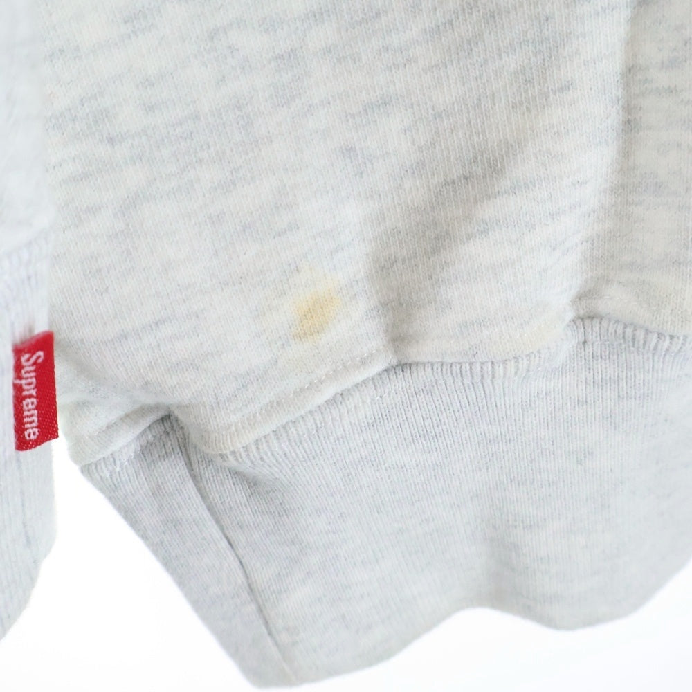 SUPREME(シュプリーム) 18AW Studded Hoodie スタッズ装飾 ロゴプリント スウェット プルオーバー パーカー グレー