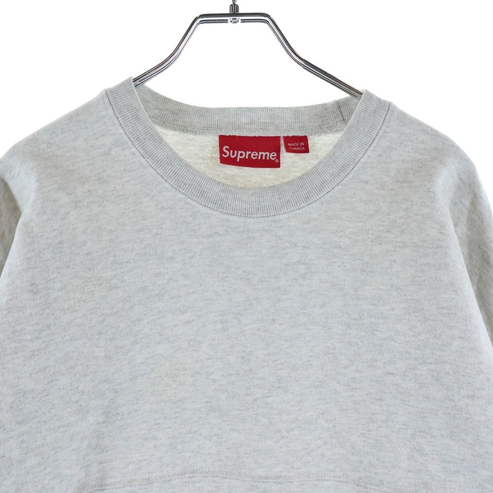 SUPREME(シュプリーム) 20SS Stars Crewneck バックスター クルーネック スウェット トレーナー グレー/グリーン
