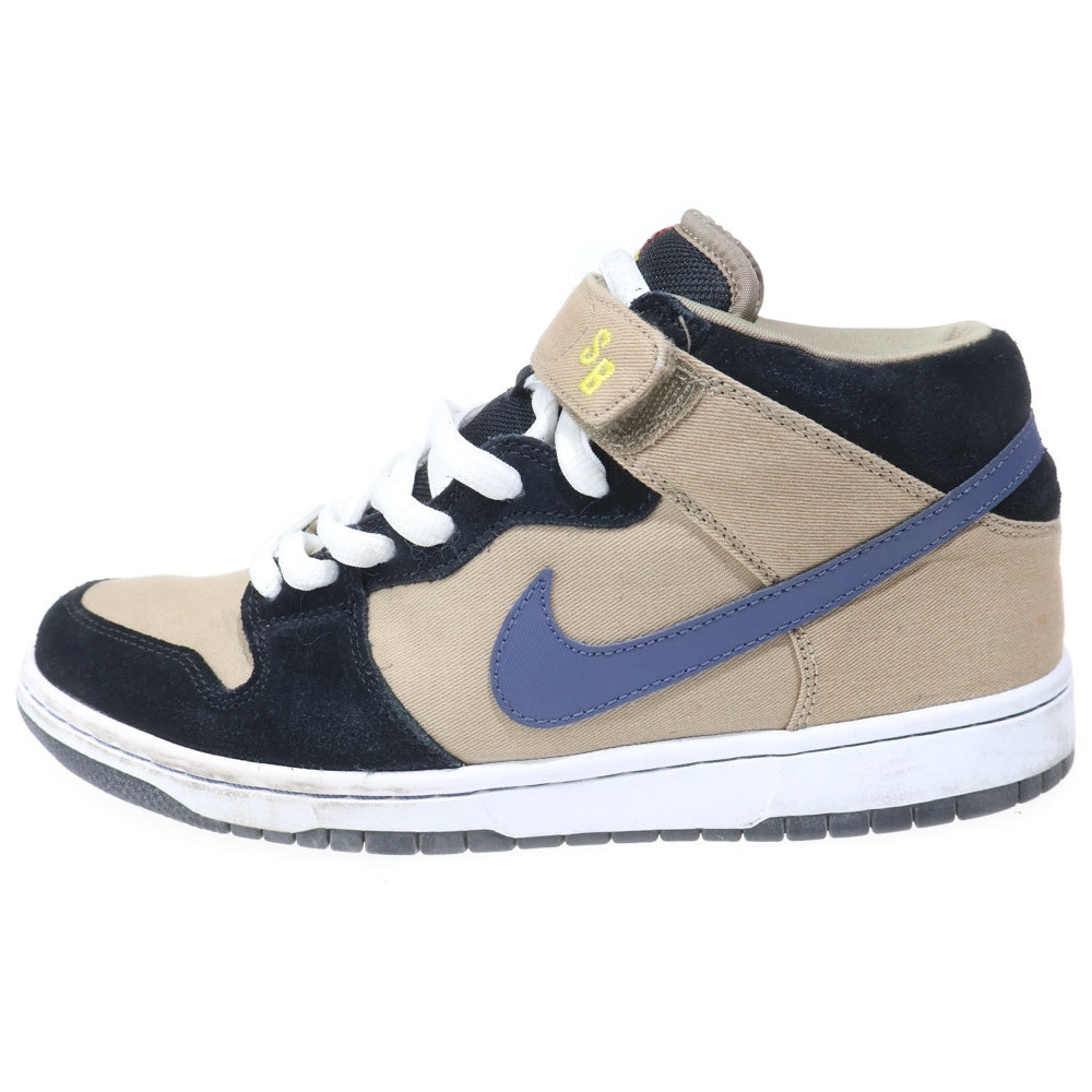 NIKE SB(ナイキエスビー) 【観賞用2009年製】 DUNK MID PREMIUM ダンク ローカットスニーカー ベージュ US9.5/27.5cm 314381-241