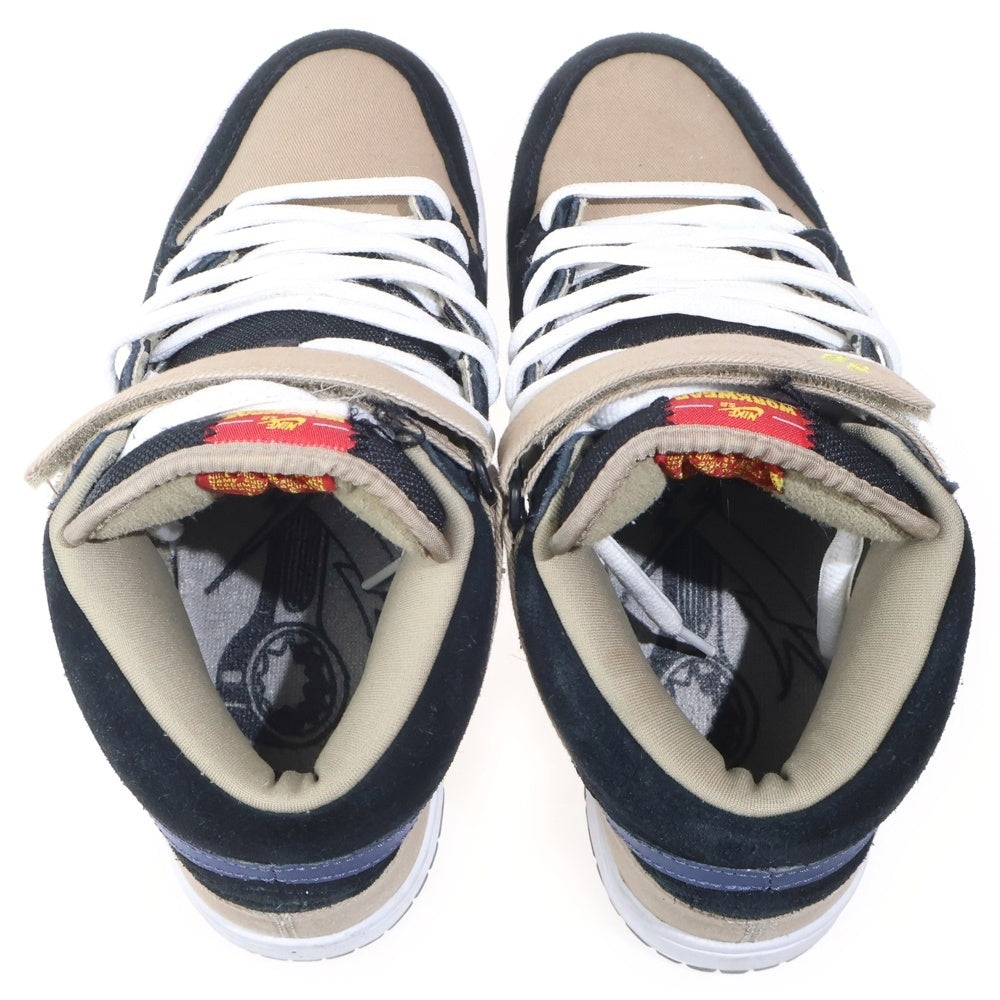 NIKE SB(ナイキエスビー) 【観賞用2009年製】 DUNK MID PREMIUM ダンク ローカットスニーカー ベージュ US9.5/27.5cm 314381-241