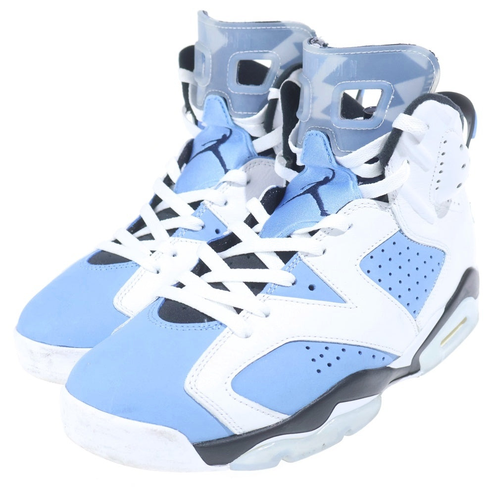 NIKE(ナイキ) AIR JORDAN6 RETRO UNC エアジョーダン6 ハイカットスニーカー ブルー US10/28cm CT8529-410
