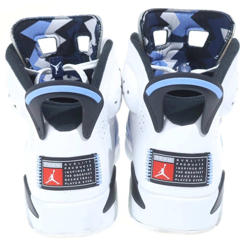 NIKE(ナイキ) AIR JORDAN6 RETRO UNC エアジョーダン6 ハイカットスニーカー ブルー US10/28cm CT8529-410