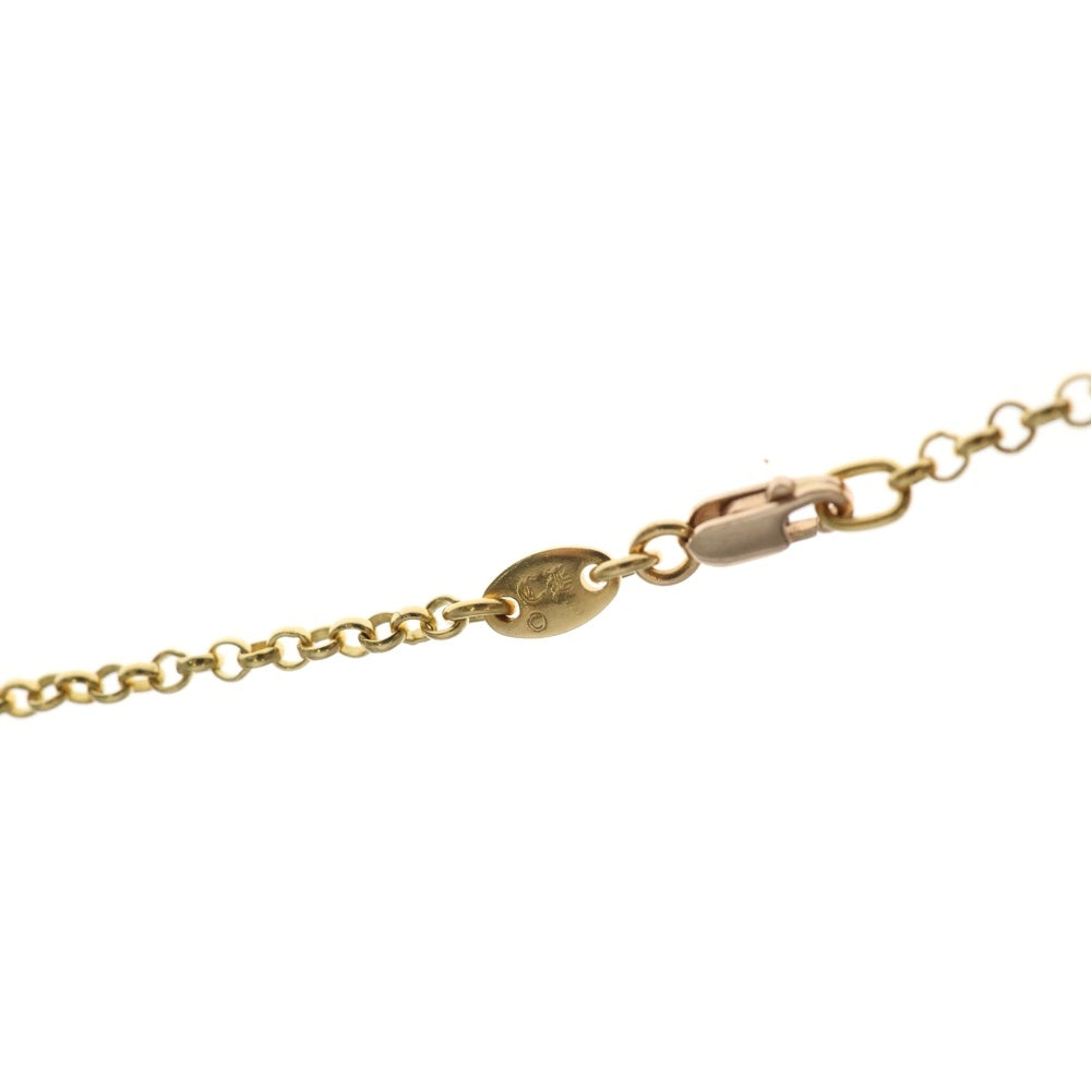 CHROME HEARTS(クロムハーツ) 22K NECKCHAIN R18 ロールチェーンネックレス 18inch ゴールド BCA010