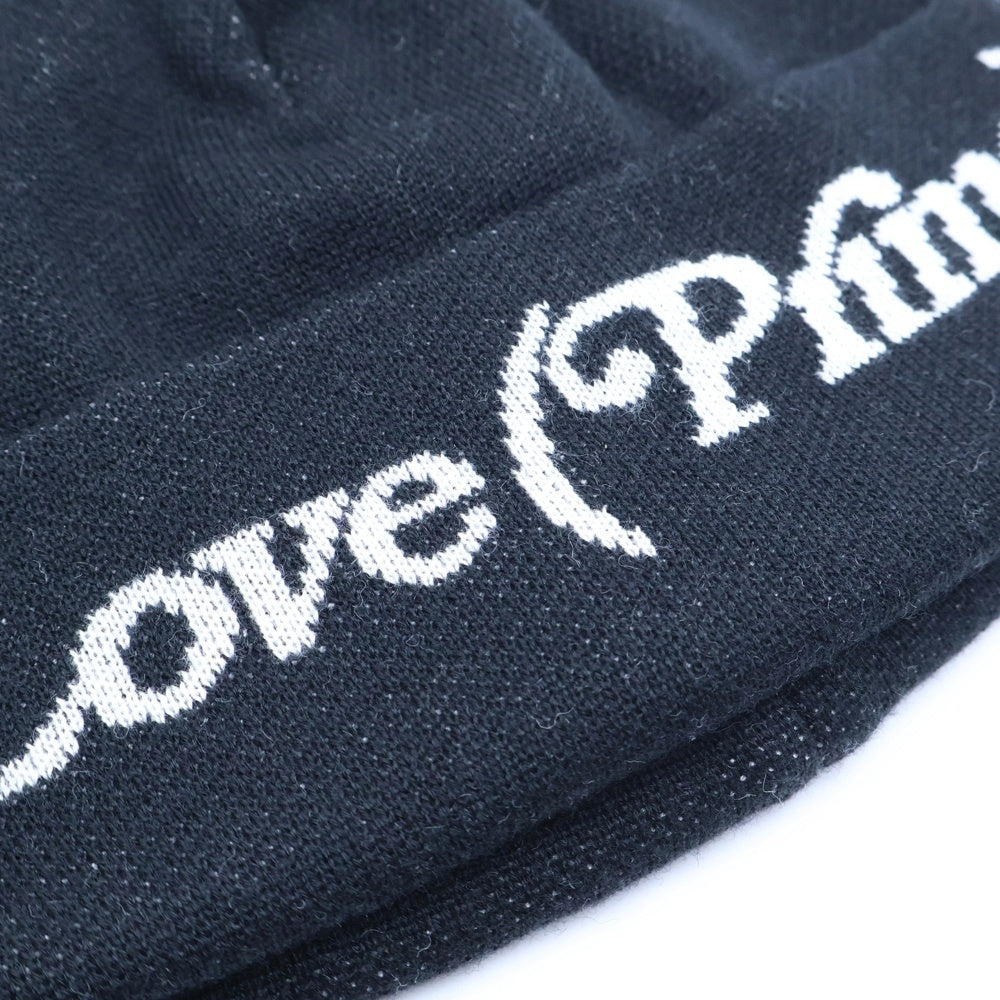 CA4LA(カシラ) the PHILOSOPHY OF ANDY WARHOL KNIT CAP アクリル ニット帽 ビーニー ブラック CAW00621