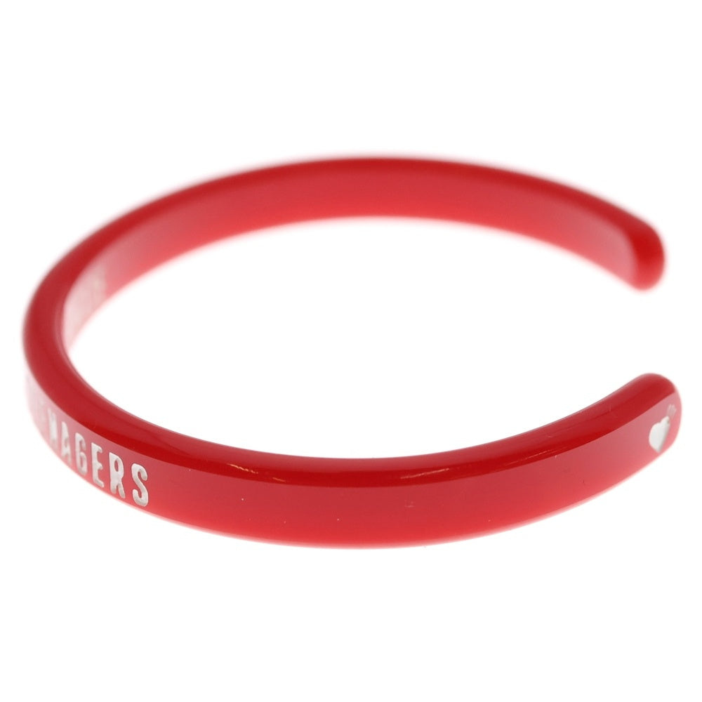 HUMAN MADE(ヒューマンメイド) 24SS ACRYLIC BANGLE #1 アクリル バングル ブレスレット レッド