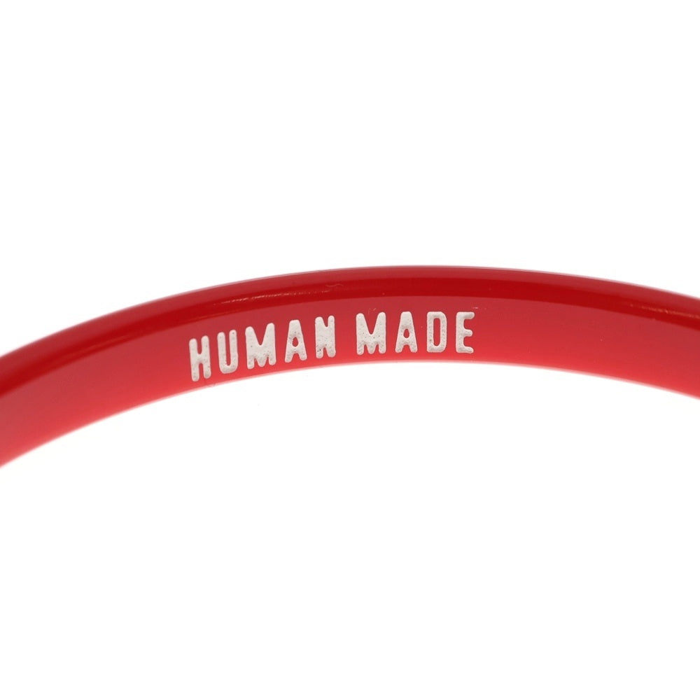 HUMAN MADE(ヒューマンメイド) 24SS ACRYLIC BANGLE #1 アクリル バングル ブレスレット レッド