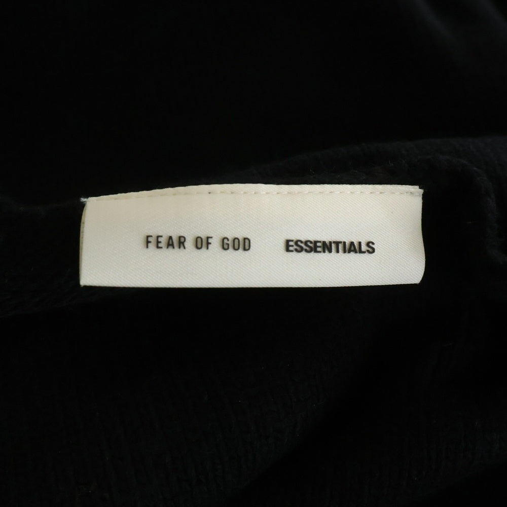 FEAR OF GOD ESSENTIALS(フィアオブゴッド エッセンシャルズ) 25AW WAFFLE CREWNECK SWEATER ワッフル クルーネック 長袖ニットセーター ブラック