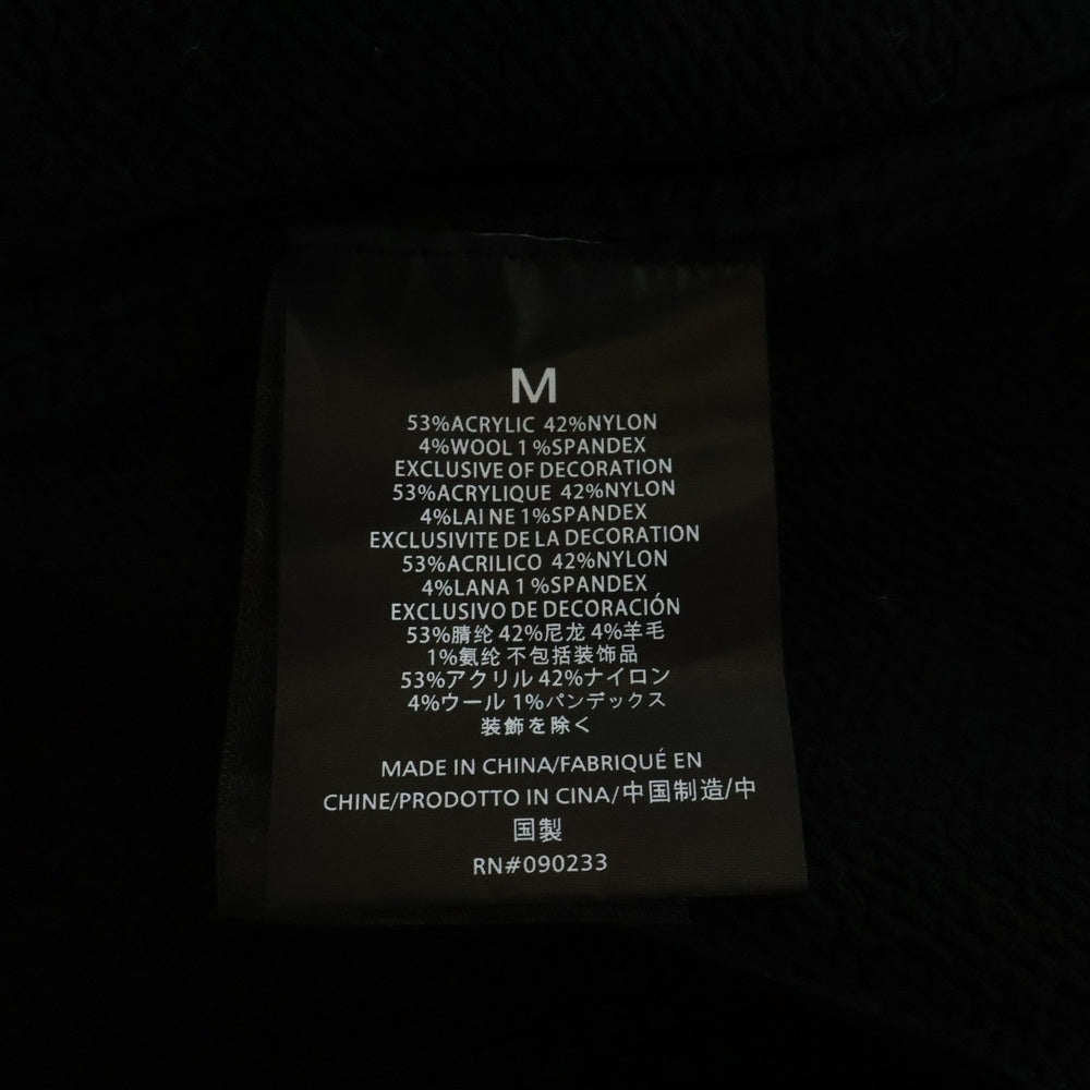 FEAR OF GOD ESSENTIALS(フィアオブゴッド エッセンシャルズ) 25AW WAFFLE CREWNECK SWEATER ワッフル クルーネック 長袖ニットセーター ブラック