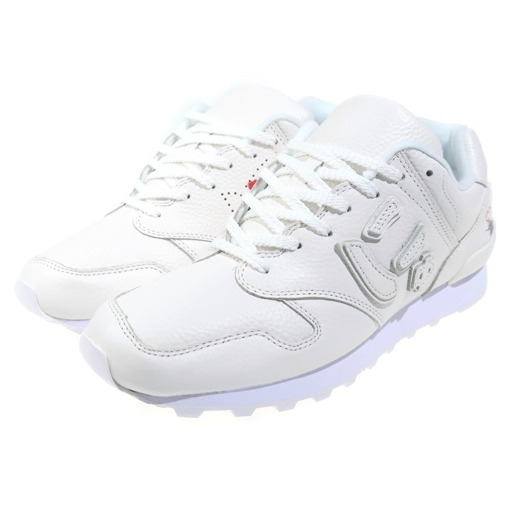 Sangacio(サンガッチョ) Nyus BRANDALISED Pure Whiteニューズ ブランドライズド ピュアホワイト ローカットスニーカー シューズ ホワイト US8.5/26.5cm