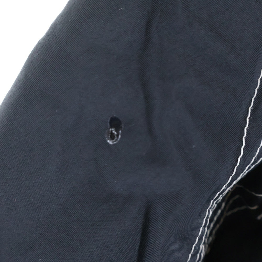 SUPREME(シュプリーム) 18AW Zig Zag Stitch Puffy Jacket ジグザグステッチパフィ ジップアップ ナイロンジャケット ブラック