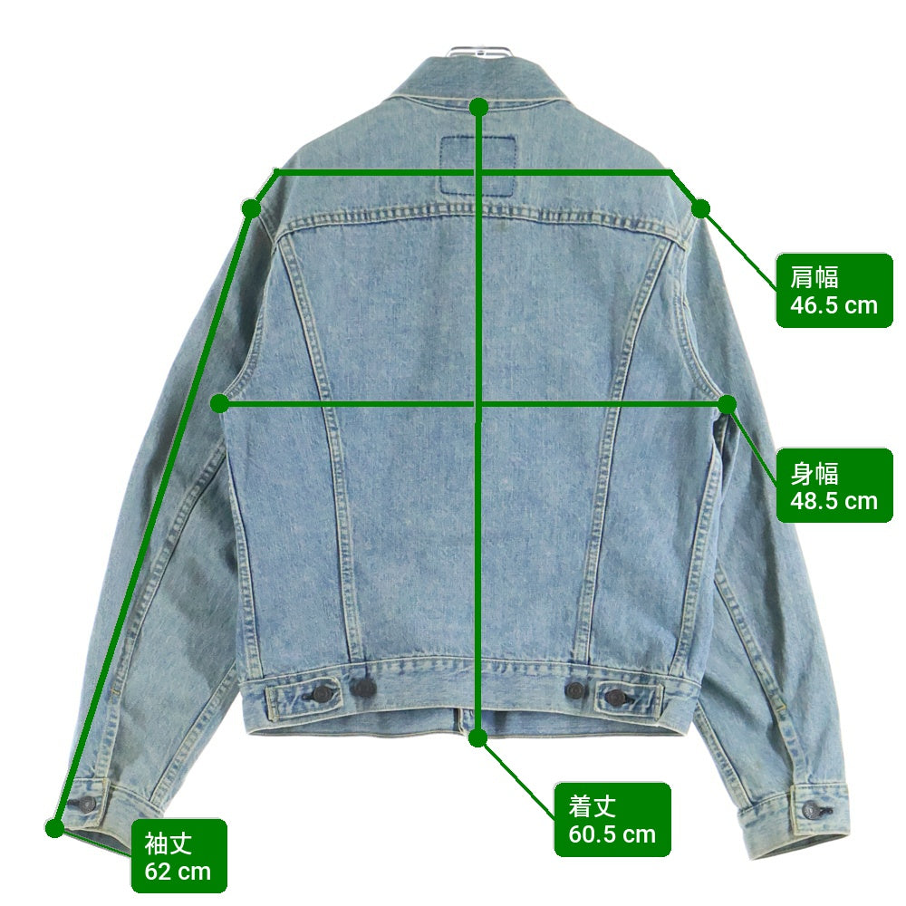 Levi's(リーバイス) 90S ボタン裏刻印J02 デニムトラッカー ジャケット インディゴ