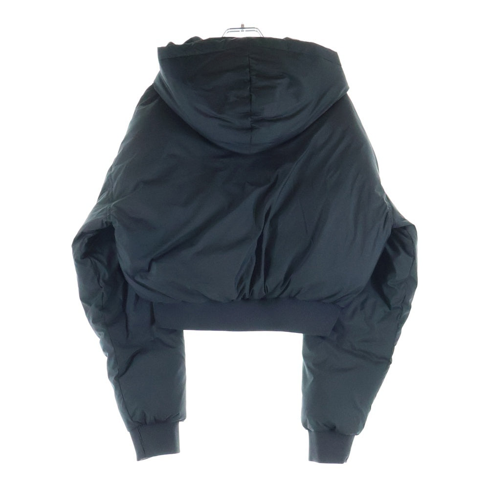 KITH(キス) WMNS Bex Cropped Nylon Puffer ウィメンズ クロップド ジップアップ フーディー 中綿ジャケット ブラック レディース 25-020-061-0003-4-0