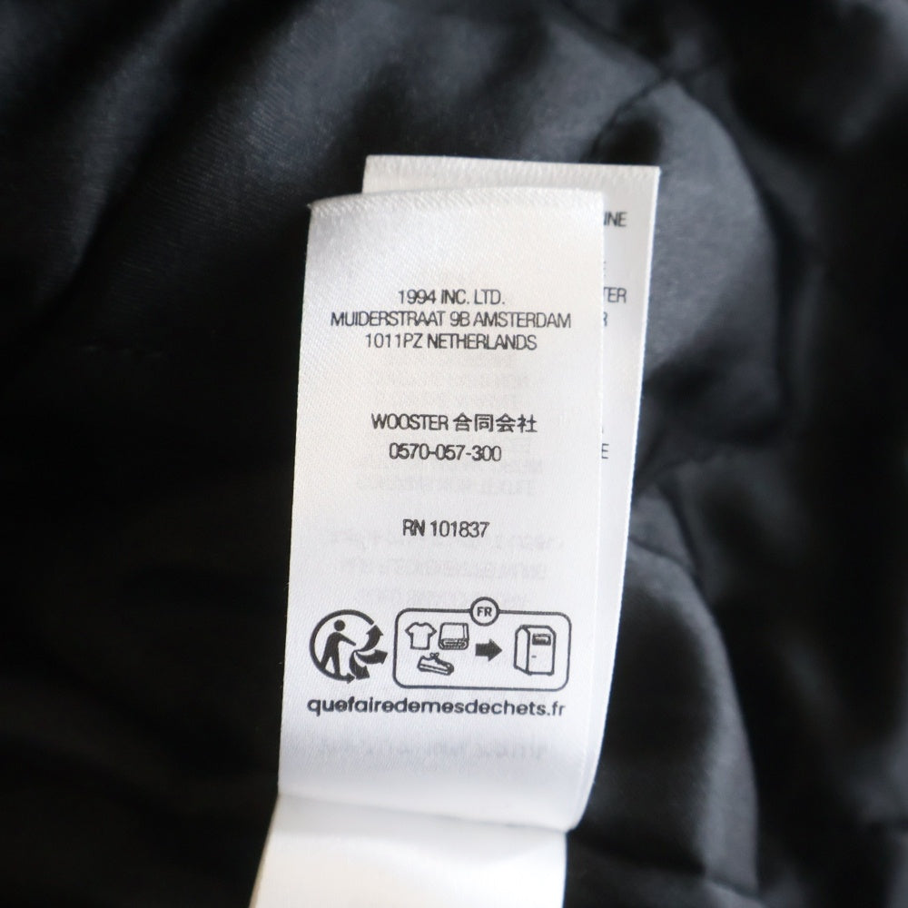 SUPREME(シュプリーム) 24SS Big Logo Chenille Varsity Jacket ビッグロゴ アームレザー バーシティジャケット スタジアムジャンパー ブラック