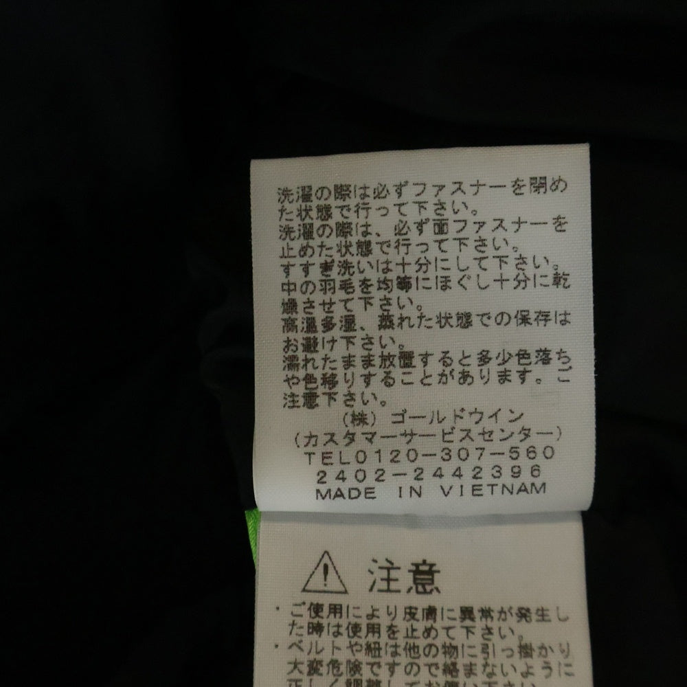 THE NORTH FACE(ザノースフェイス) Nuptse Hoodie ヌプシ フーディー ジップアップ ダウンジャケット ブラック ND92331