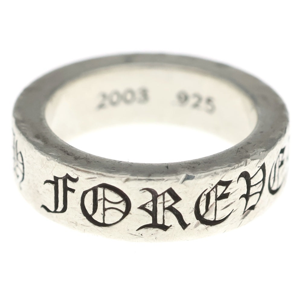 CHROME HEARTS(クロムハーツ) 6mm SPACER FOREVER 6mmスペーサーリング フォーエバーシルバーBCA337