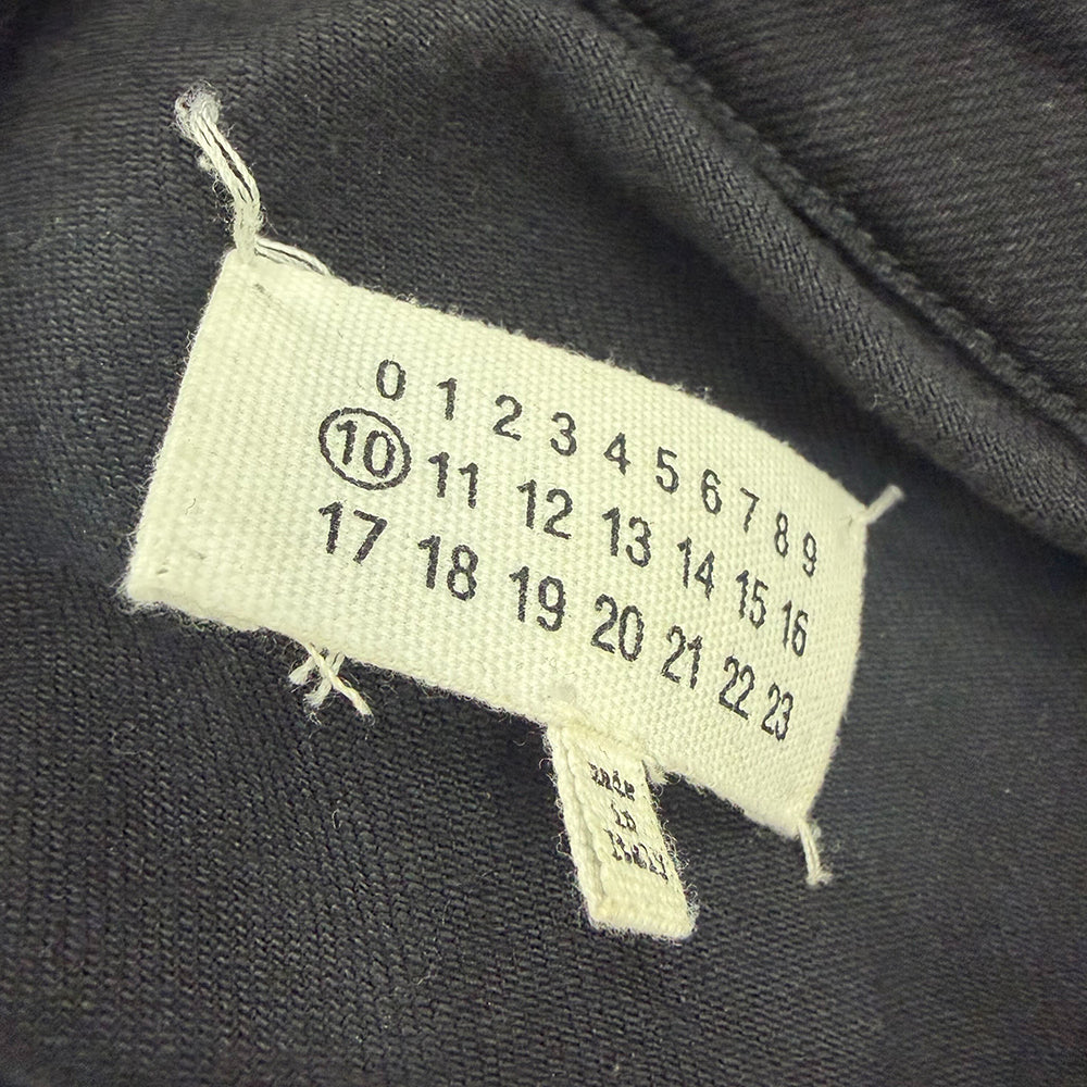 Maison Martin Margiela(メゾンマルタンマルジェラ) 16AW ジップアップ ポケット付きデニムジャケット ブラック S50AM0270-S30535