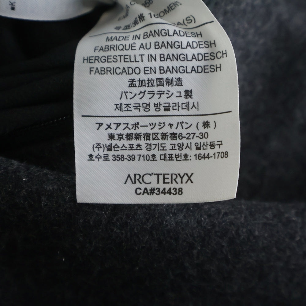 ARC'TERYX(アークテリクス) Embra Coat Jacket ジップアップエンブラコートジャケット レディース ブラック