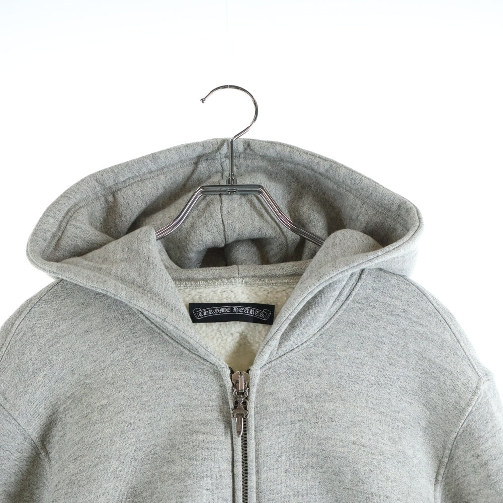 CHROME HEARTS(クロムハーツ) CROSS PATCH DOUBLE ZIP UP HOODIE