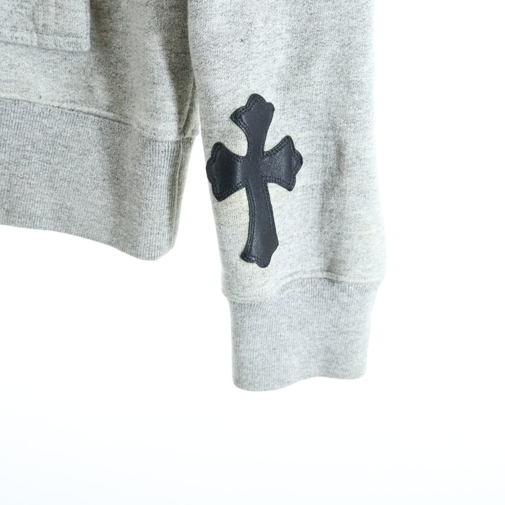 CHROME HEARTS(クロムハーツ) CROSS PATCH DOUBLE ZIP UP HOODIE