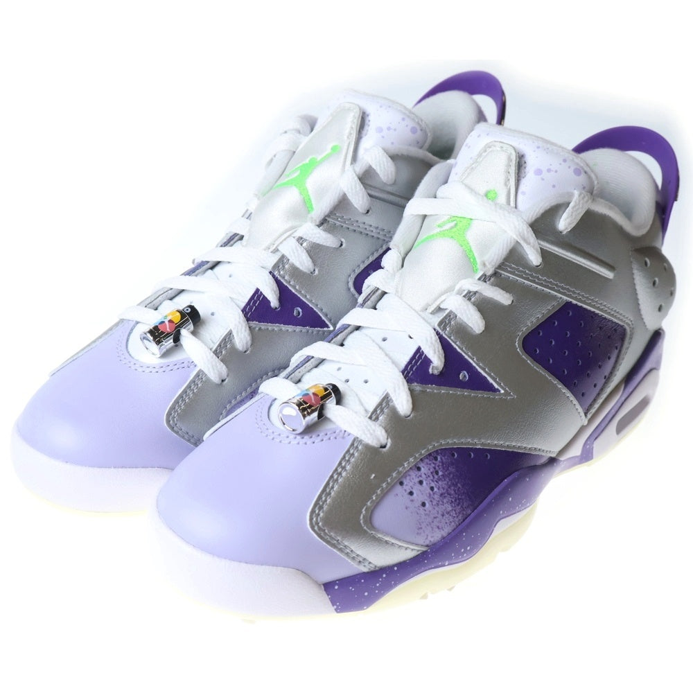 NIKE(ナイキ) Air Jordan 6 Low Golf NRG FD0205-055 エアジョーダン6 ロー ゴルフ ハイカットスニーカー シューズ パープル US8.5/26.5cm