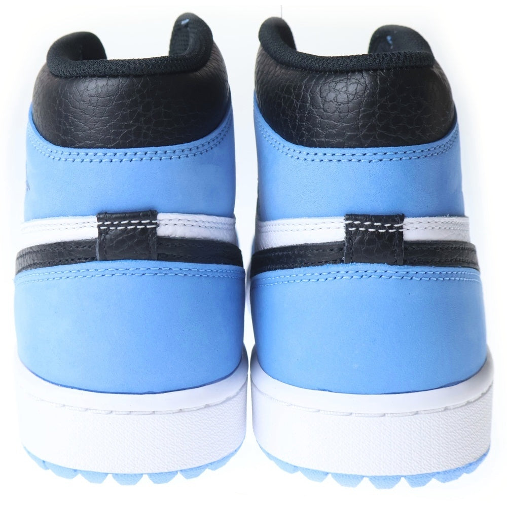 NIKE(ナイキ) Air Jordan 1 High Golf DQ0660-400 エアジョーダン1 ハイ ゴルフ ハイカットスニーカー シューズ ホワイト/ブルー US8.5/26.5cm