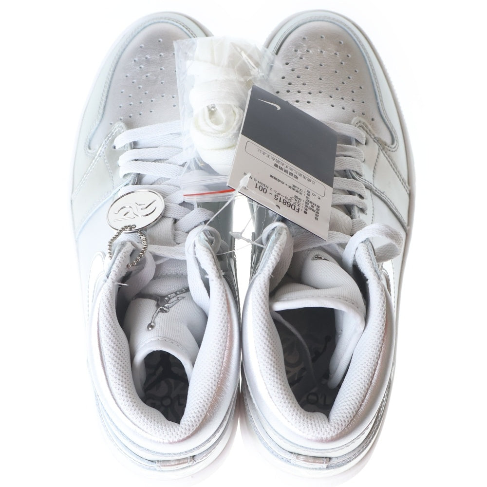 NIKE(ナイキ) Air Jordan 1 High Golf FD6815-001 エアジョーダン1 ハイ ゴルフ ハイカットスニーカー シューズ シルバー US8.5/26.5cm