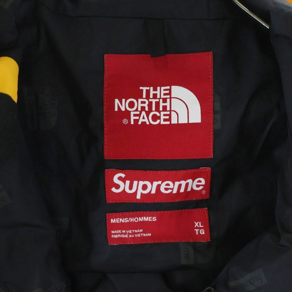 SUPREME(シュプリーム) 20SS THE NORTH FACE RTG Jacket Vest ジップアップ マウンテンジャケット ベスト イエロー/ブラック NF0A4PAI