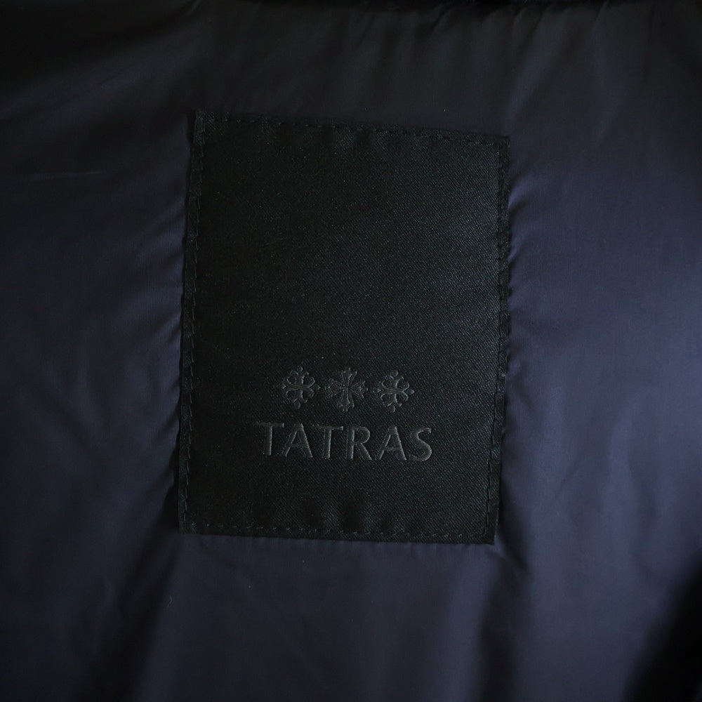 TATRAS(タトラス) MELKO メルコ MTAT22A4834-D ジップアップナイロンダウンベスト ネイビー