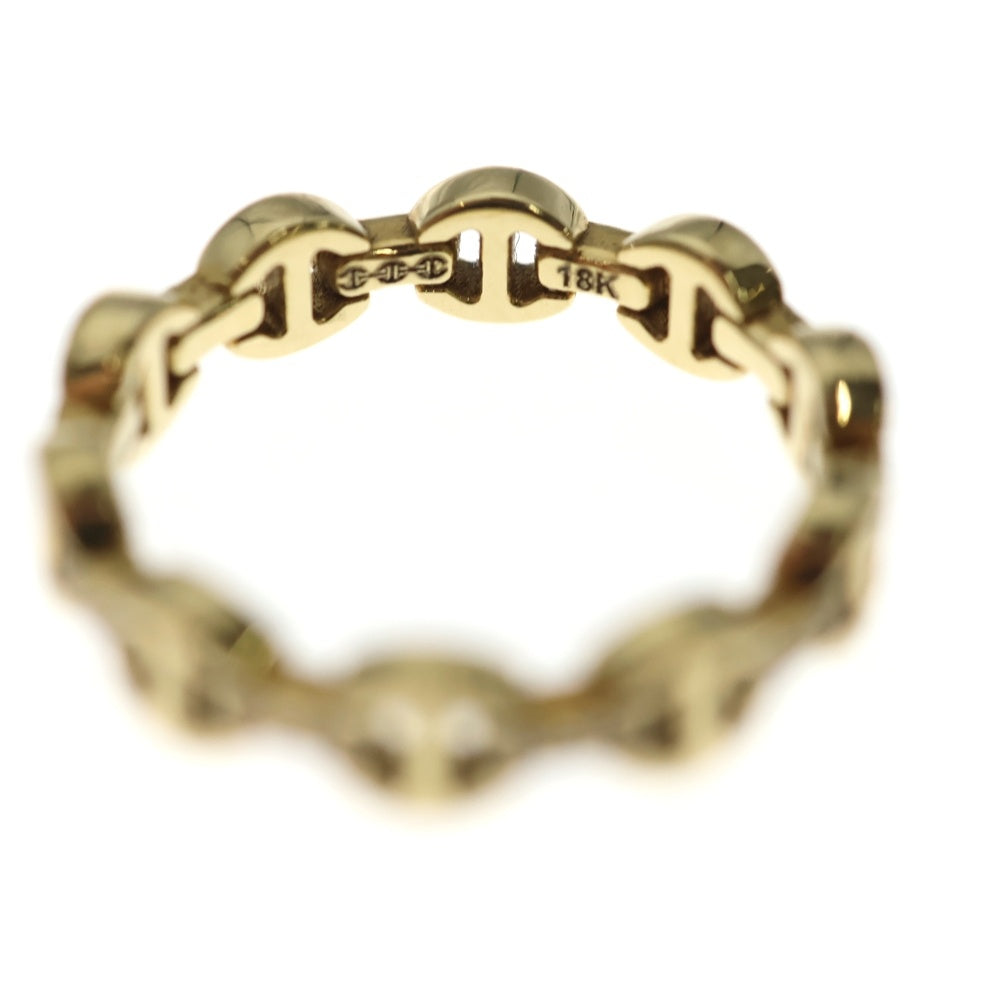 HOORSENBUHS(ホーセンブース) MICRO DAME II TRI-LINK WITH DIAMOND BRIDGES マイクロ デイム ツー トライリンク ウィズ ダイヤモンド ブリッジズ リング 指輪 ゴールド