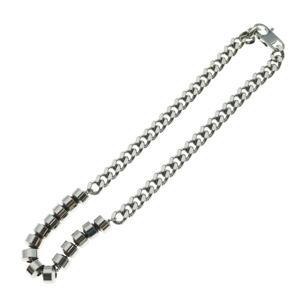 1017 ALYX 9SM(アリクス) Merge Candy Charm Necklace ビーズチャーム チェーン ネックレス チョーカー シルバー AAUJW0122OT01