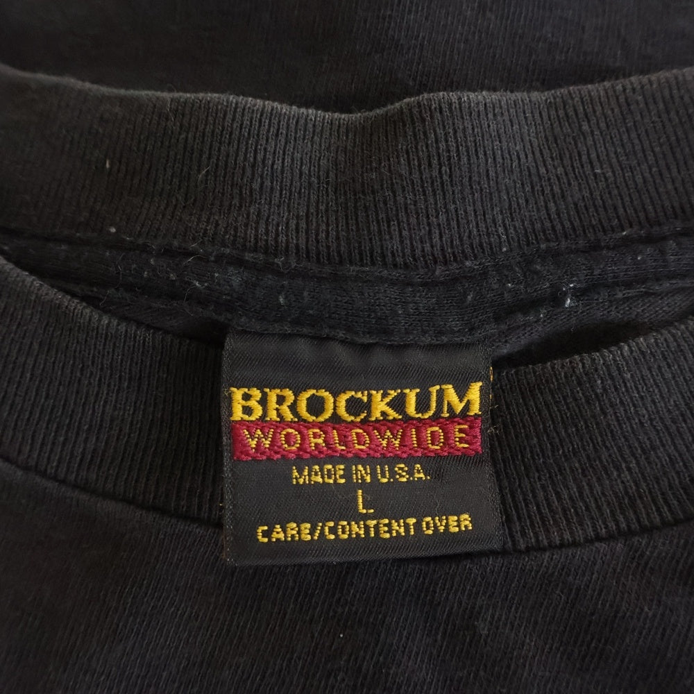 VINTAGE(ヴィンテージ) 90s GUNS N' ROSES 1993 CLOWN BROCK ガンズ アンド ローゼズ クラウンブロック フロントプリントTシャツ カットソー ブラック