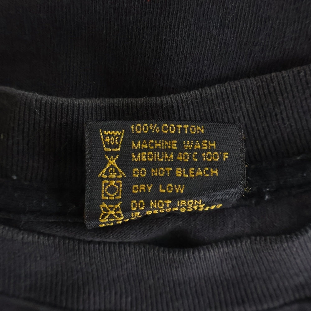 VINTAGE(ヴィンテージ) 90s GUNS N' ROSES 1993 CLOWN BROCK ガンズ アンド ローゼズ クラウンブロック フロントプリントTシャツ カットソー ブラック