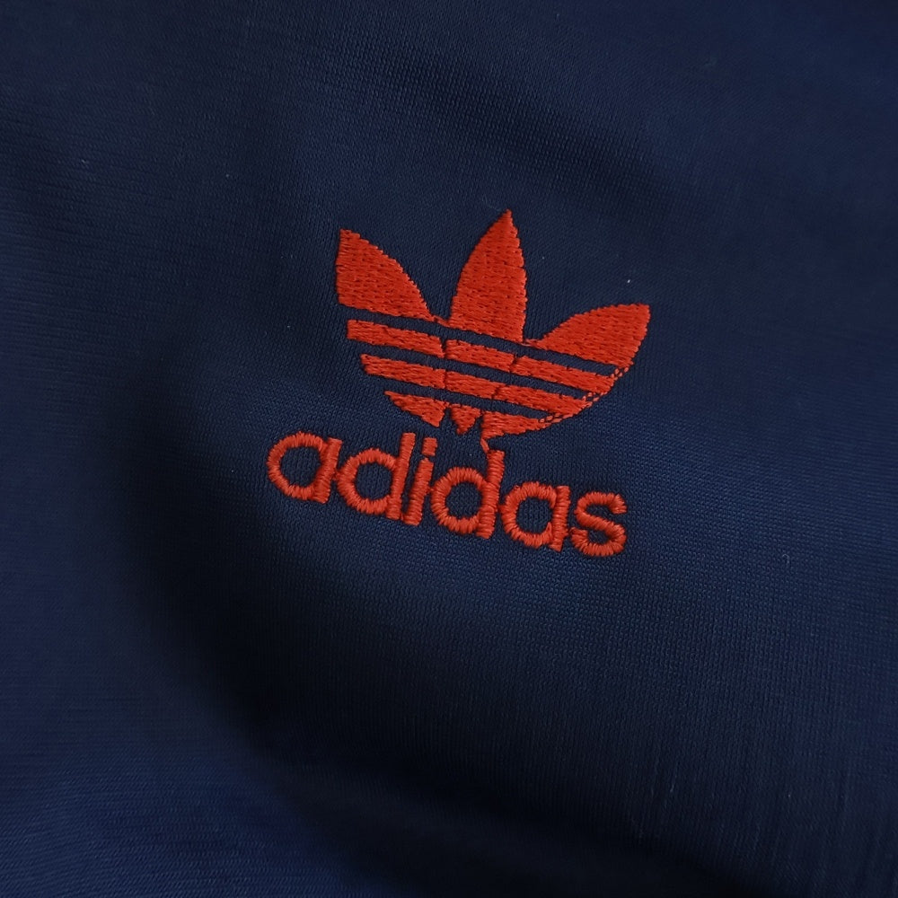 adidas(アディダス) 80S VINTAGE ATP ヴィンテージ トレフォイルロゴ ジップアップ トラックジャケット ネイビー/レッド