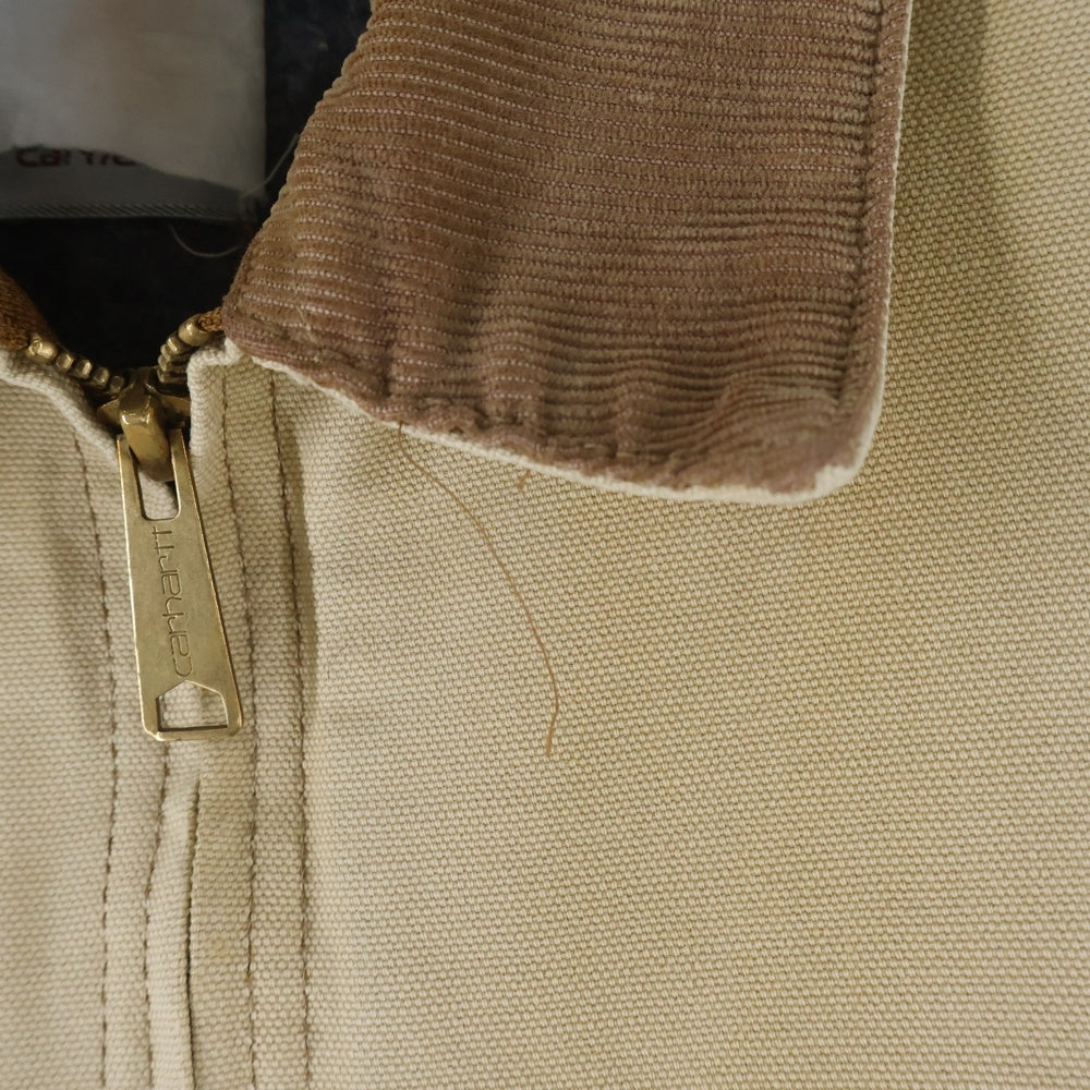 CARHARTT(カーハート) 90S-00S VINTAGE ヴィンテージ フロントロゴパッチ デトロイトジャケット ベージュ