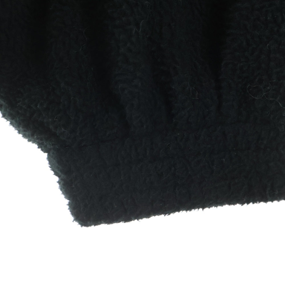 BALENCIAGA(バレンシアガ) 23AW Oversized Logo Embroidered Fleece Jacket キャンペーンロゴ フリースジャケット 768398 TOVV1