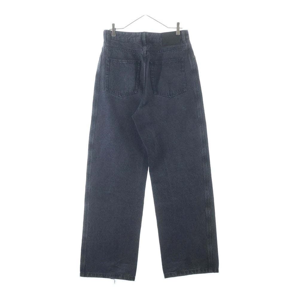 LOEWE(ロエベ) ANAGRAM BAGGY アナグラム ボタンフライ バギージーンズ デニムパンツ インディゴブラック H526Y11W61