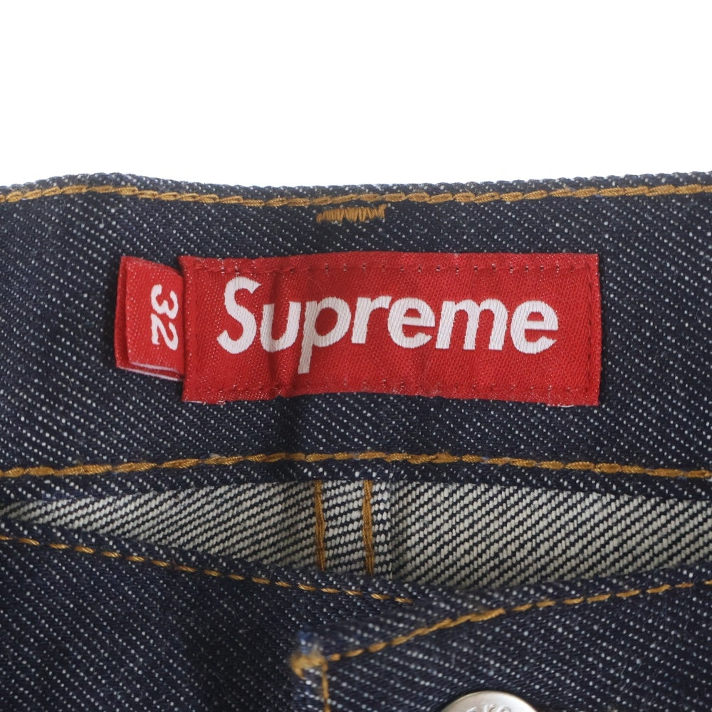 SUPREME(シュプリーム) 25SS Rigid Baggy Selvedge Jean リジッド バギー セルビッジ ジーンズ デニムパンツ インディゴブルー
