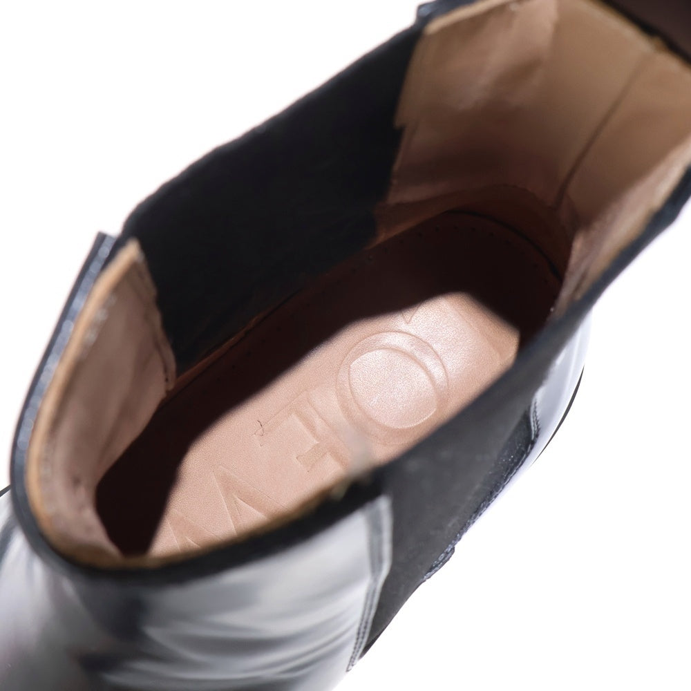 LOEWE(ロエベ) TERRA RUBBER CHELSEA BOOOT サイドゴア レザー チェルシーブーツ ブラック M816S05X29