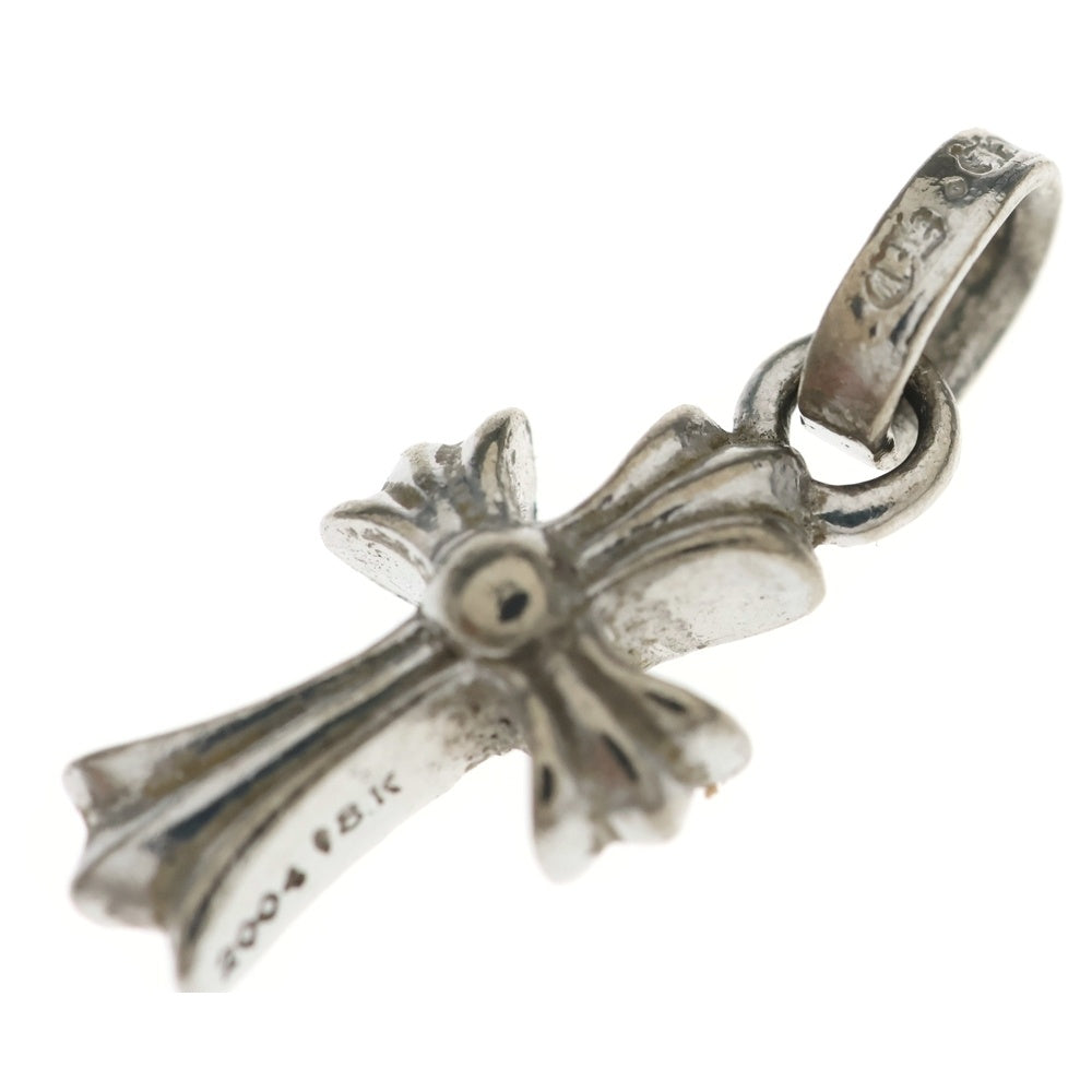 CHROME HEARTS(クロムハーツ) 18KWG CRS BBYFAT P/DIA ベイビーファットクロス PAVEダイヤ ペンダントトップ ホワイトゴールド BCA006