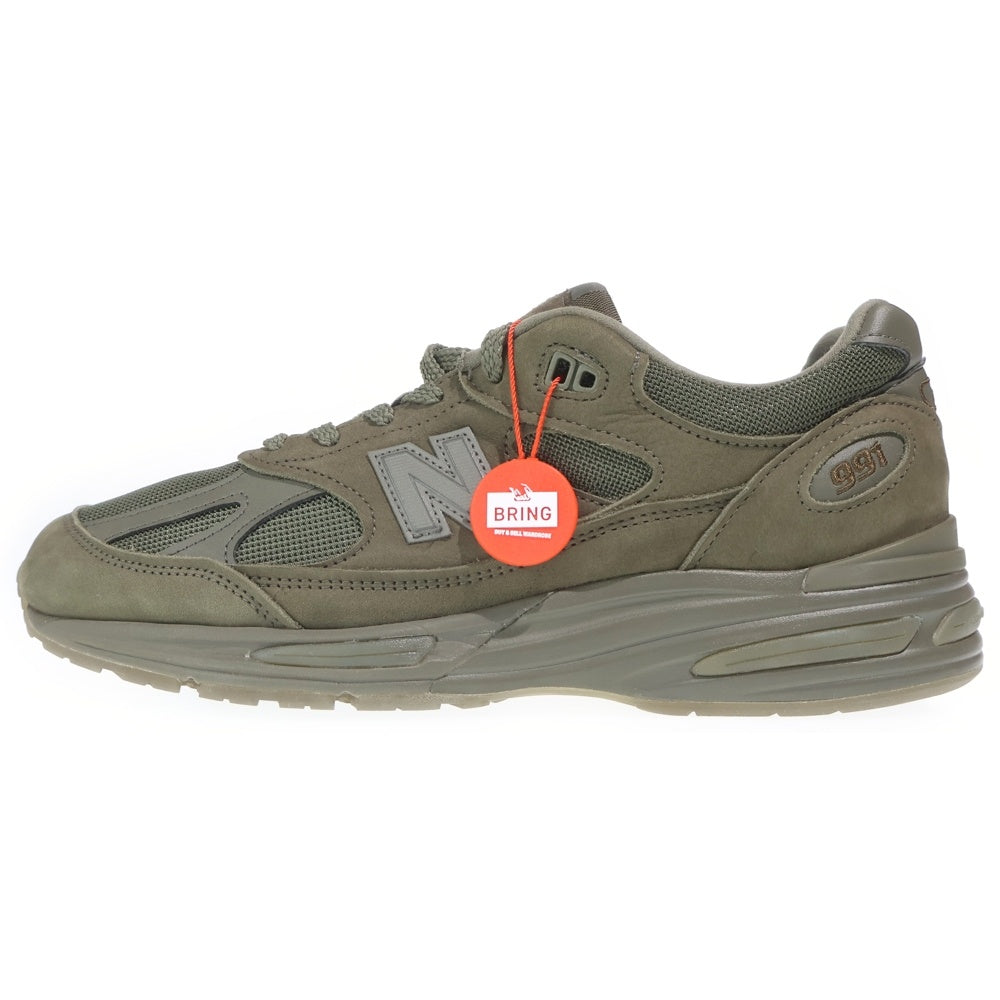 New Balance(ニューバランス) ×STONE ISLAND U991SC2 GHOST MILITARY GREEN ストーンアイランド ゴースト ミリタリーグリーン ローカットスニーカー カーキ US9.5/27.5