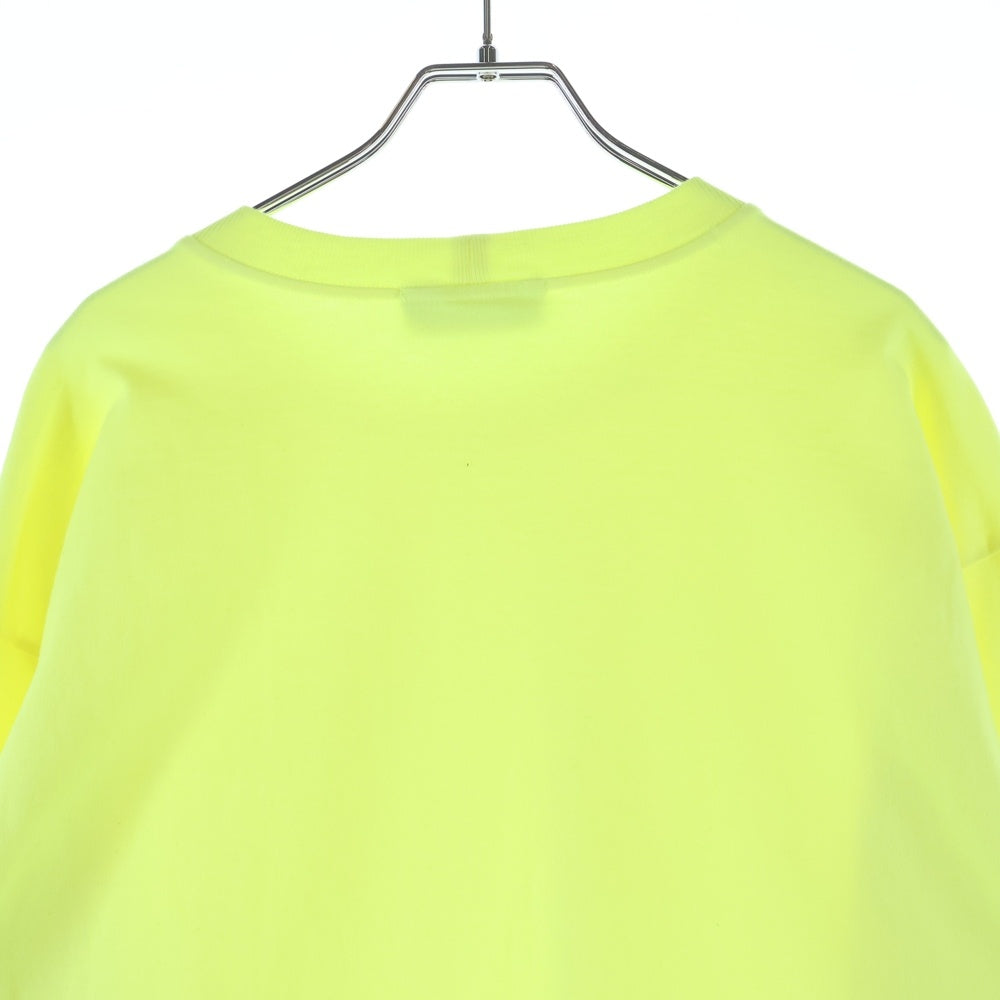 STONE ISLAND(ストーンアイランド) 24SS アームコンパスロゴワッペン クルーネック 長袖Tシャツ カットソー イエロー 801563750