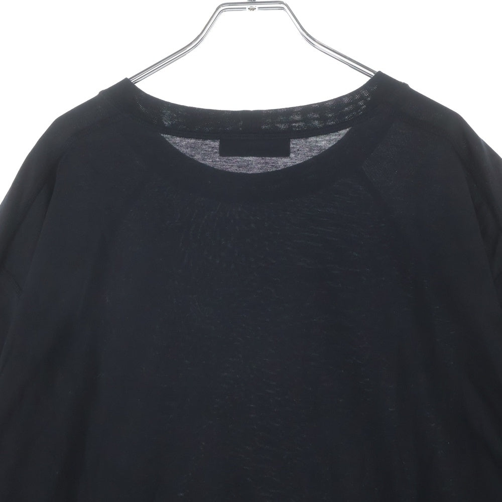 STONE ISLAND(ストーンアイランド) 24SS コンパスロゴ刺繍 クルーネック 半袖Tシャツ カットソー ブラック 8015201G3