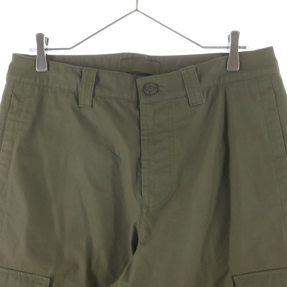STONE ISLAND(ストーンアイランド) 24AW CARGO GHOST PIECE コンパスロゴワッペン ゴーストピース カーゴパンツ カーキ 8115311F1