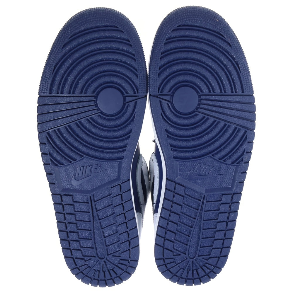 NIKE(ナイキ) AIR JODAN 1 MID Blue Void DQ8426-403 エアジョーダン1 ミッド ブルーボイド ミッドカットスニーカー シューズ ブルー/ホワイト US10/28.0cm